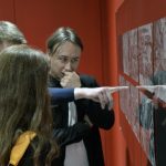 Зрители на выставке