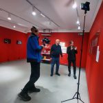 Зрители на выставке